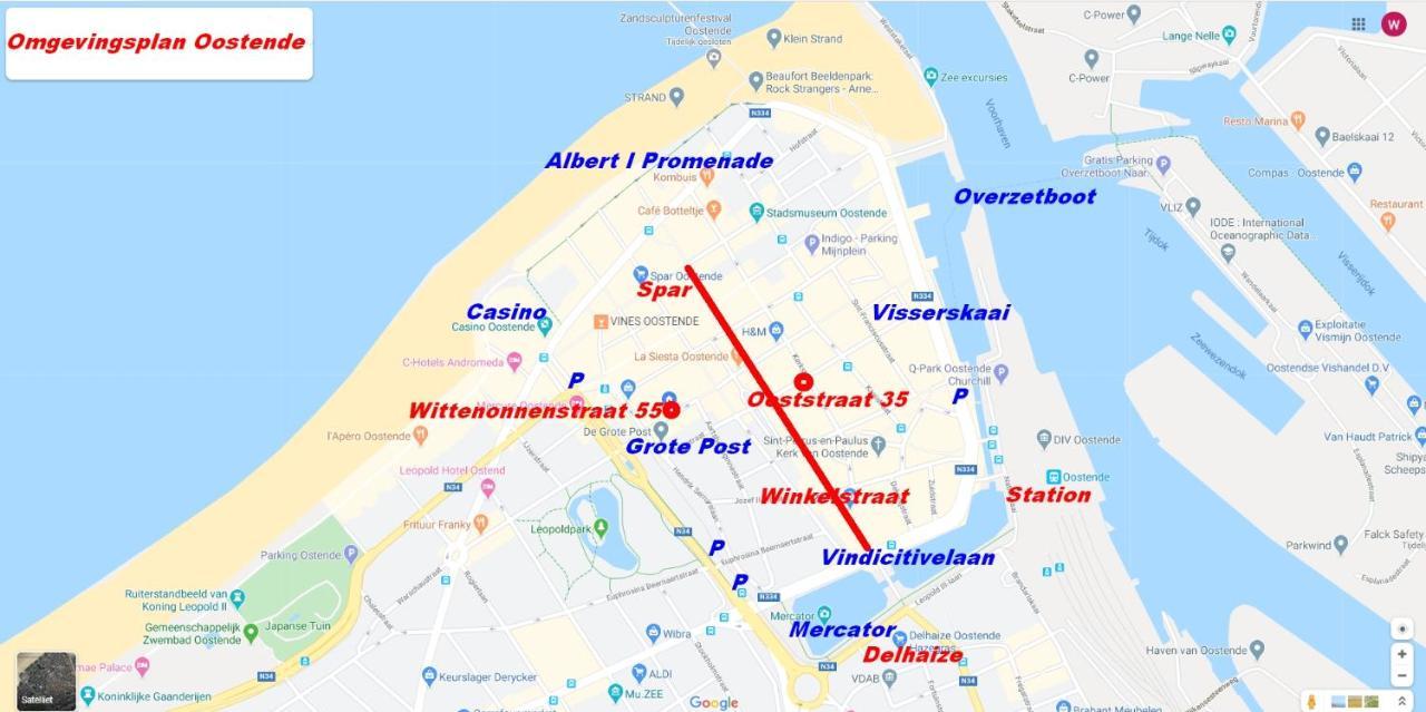 Sauvignon Centrum Met Garagestaanplaats * Ostende