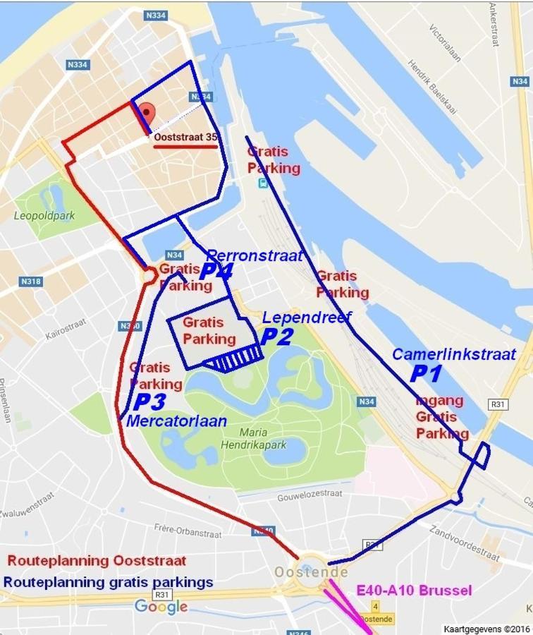 Sauvignon Centrum Met Garagestaanplaats Ostende