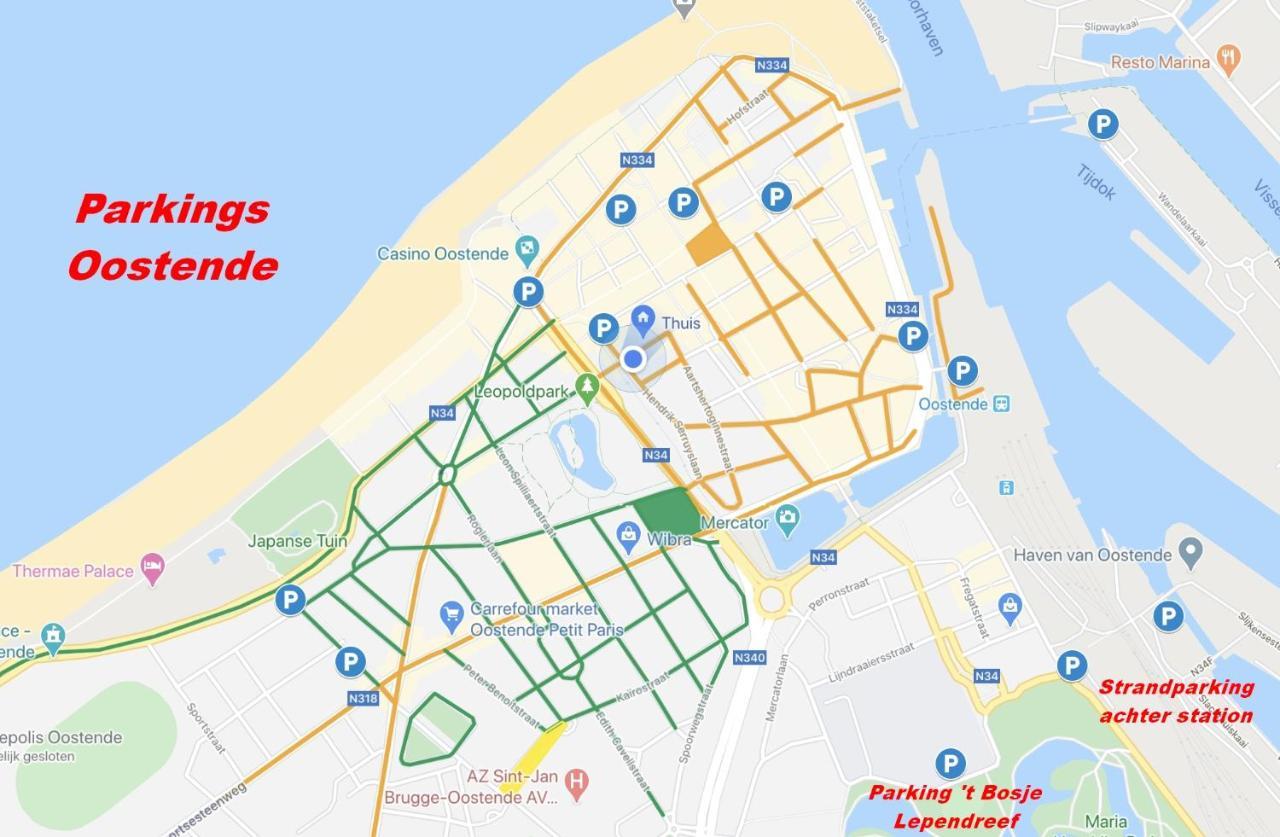 Sauvignon Centrum Met Garagestaanplaats Apartment Ostende